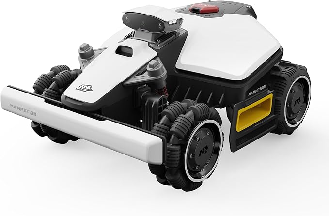 Mammotion LUBA mini AWD 1500H Robot Lawn Mower with 4G for 0.37 Acre, All-Wheel-Drive for 80% Slope, No Perimeter Wire, UltraSense AI Vision+RTK Auto-Mapping, Cutting Height 2.2"-4.0"
