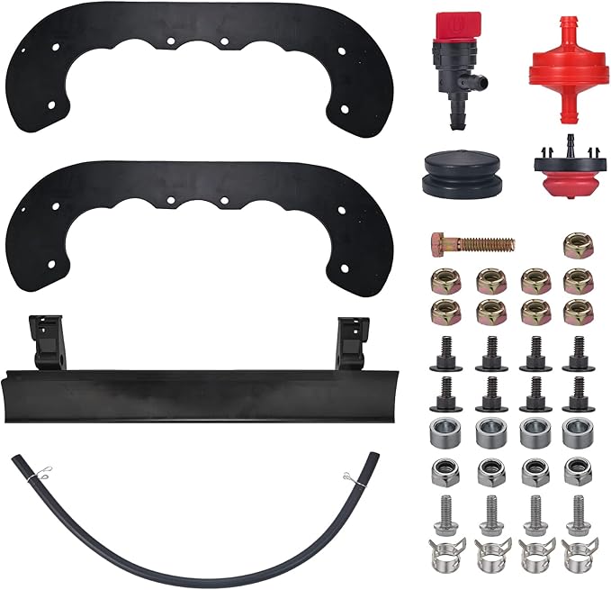 99-9313 Snow Blower Rubber Paddles 2PCS for Toro CCR 99-9313 Power Clear 621 721 Snowblower with Scraper Bar 133-5585 Hardware Kit & Carburetor Kit