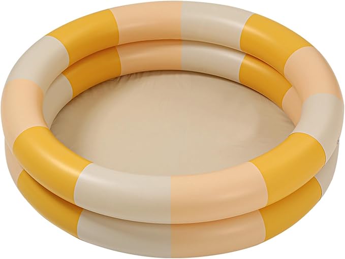 Keenso Inflatable Pool Thickened Blow Up Pool for Kids with Cute Style, Harmless Material, Wide Uses, Suitable for Indoor or Outdoor Play