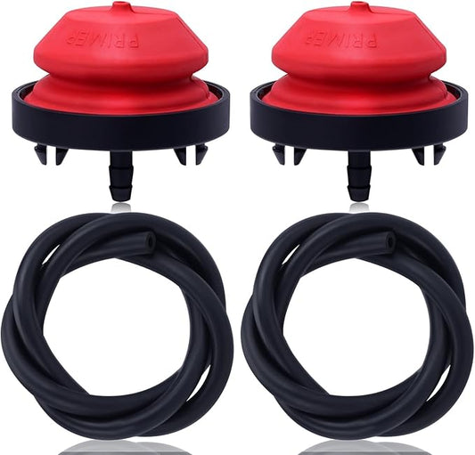 Hipa 2 Pack 951-10888A 570682A Primer Bulb Fits for Craftsman MTD Cub Cadet Troy Bilt Yard Machine Snow Blower 951-10639A 951-10888B 751-10888 Primer Bulb Assembly for Tecumseh HMSK100 HMSK105 HMSK110