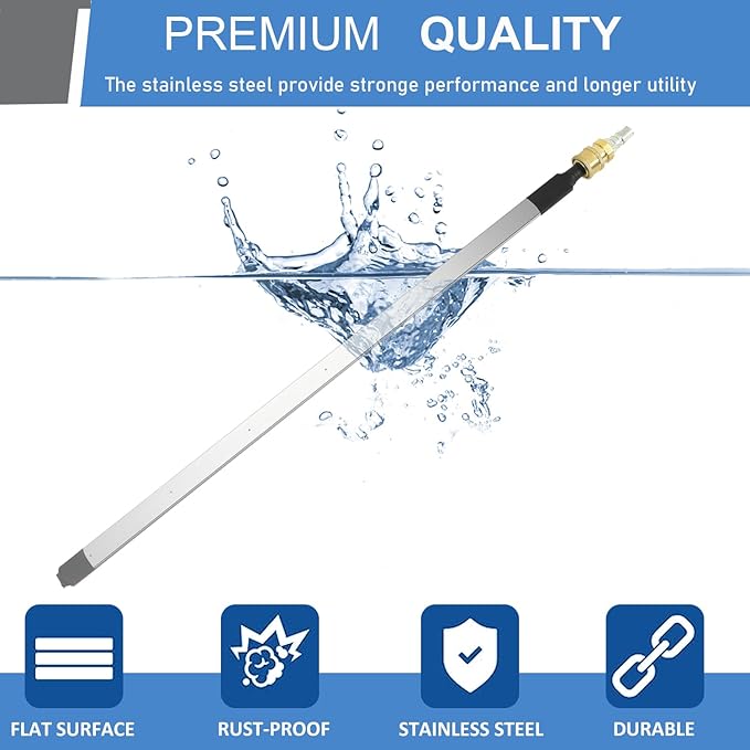 Lucstar Radiator Cleaning Wand,Radiator Genie Water Air Cleaning Wands,24Inch Radiator Cleaner Wand Cleaner,Radiator Flush and Cleaner Tool,Home Car Truck Power Washer Wand,Gutter Cleaning