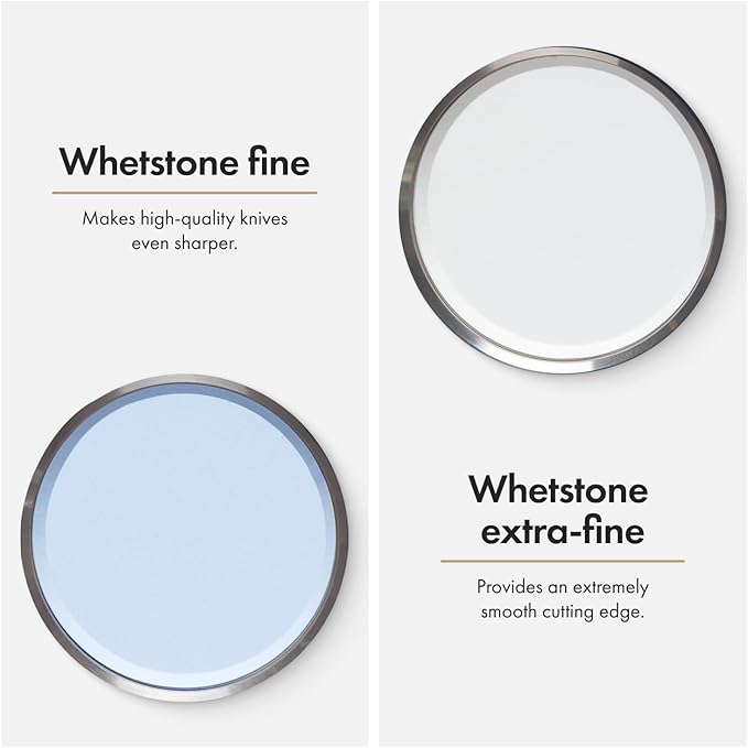 HORL 2 Oak Rolling Knife Sharpener Engineered in Germany for Straight Edge and Premium Stone Set for sharpening