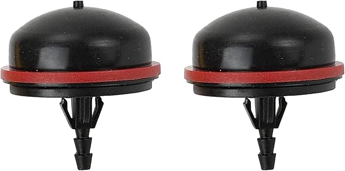 2 Pack 793382 790221 Carburetor Primer Bulb for Briggs & Stratton Engines Snow Blower/Lawn Mowers Replacement Parts
