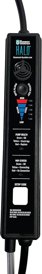 WAYNE - 3/4 HP Basement Guardian HALO - Up to 5,490 Gallons Per Hour - Digitally Connected Sump Pump
