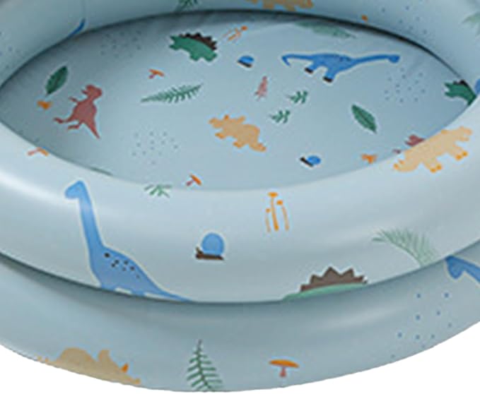 Keenso Inflatable Pool Thickened Blow Up Pool for Kids with Cute Style, Harmless Material, Wide Uses, Suitable for Indoor or Outdoor Play