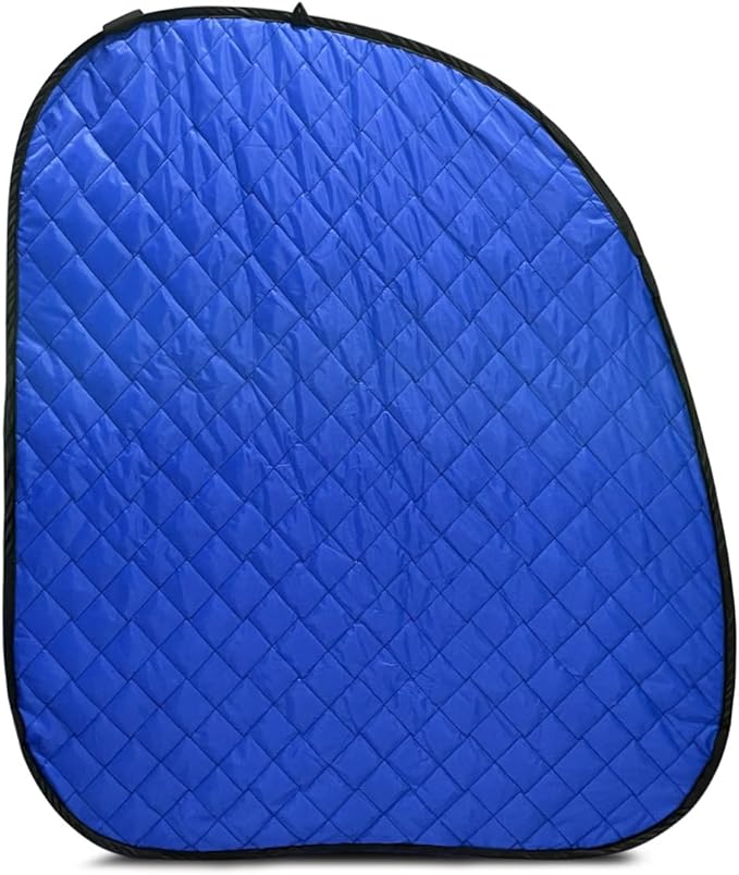 Kawachi Portable Steam Sauna Bath with 1.5L Steam Generator, 750W Power, Blue, Personal Home Spa for Full Body Detox Therapy and Relaxation