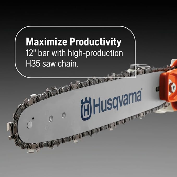 Husqvarna 525PT5S 12 inch 25.4cc 2-Cycle Professional Gas Pole Saw
