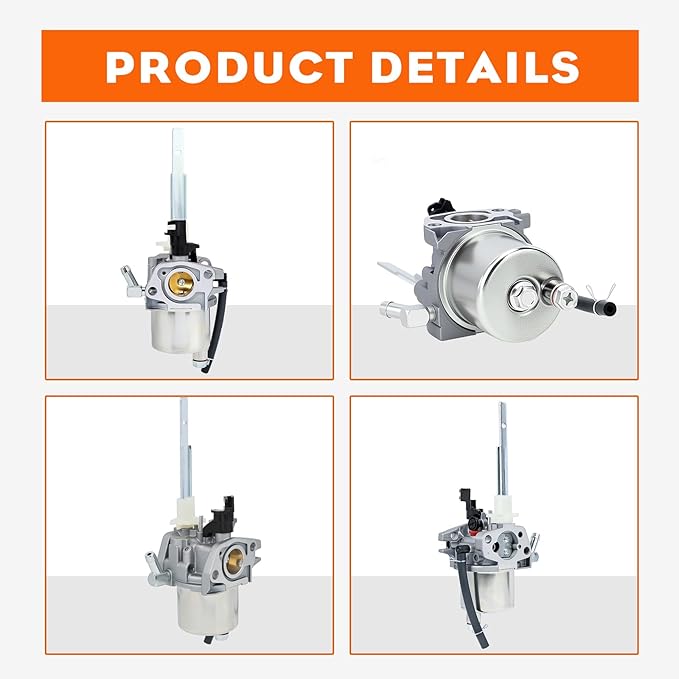 Hipa 20001368 Carburetor Kit for Arien 20001027 20001086 20001369 920403 920021 920025 LCT 03121 03122 208CC Snow Blower Snow Thrower Engine Models
