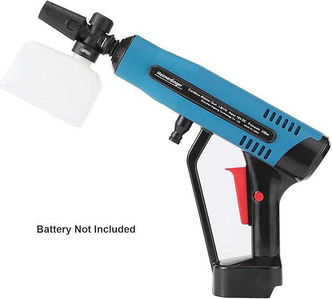 Cordless Pressure Washer Compatible with Makita 18V Battery(Not Included), 700PSI Handheld Cleaner with 6 in 1 Nozzle, Portable Electric Washer for Car, Garden, Home Cleaning