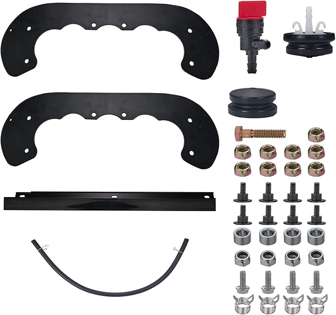 99-9313 Snow Blower Paddles Replaces 125-1128 55-9250 55-9251 88-0771 Set of 2 & 55-8760 Scraper for Toro CCR2000 CCR2450 CCR3600 CCR3650 CCR3675 20'' 21'' Snowblower with Hardware Kit