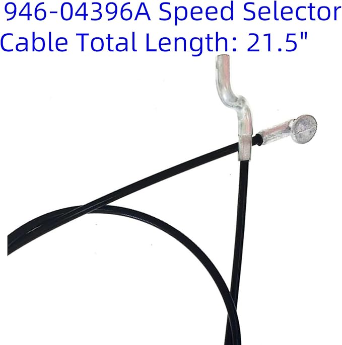 746-04396A Speed Selector Cable for MTD 746-04396 946-04396A, Fits MTD Cub Cadet Craftsman Troy-Bilt Ryobi Yard Man 2 Stage Snow Blower Snow Thrower(2-Pack)