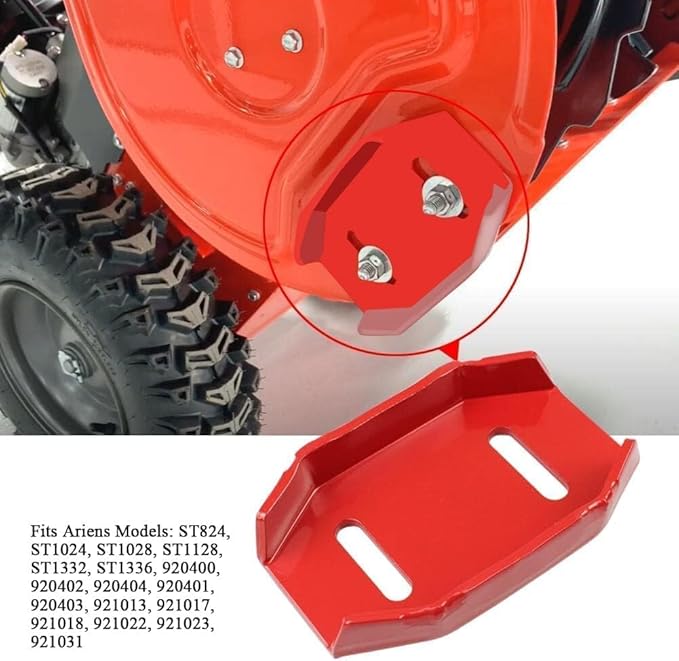 780-283 Snowblower Skid Plates Skid Shoe Fits Ariens John Deere MTD 0106500 0245995 02483851 02483859(Set of 2)