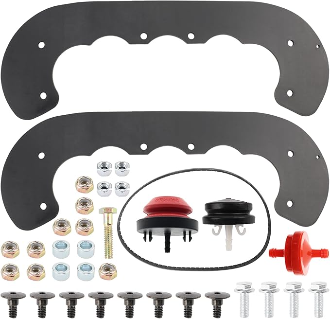 Carbhub 99-9313 Snowblower Paddles Fit for CCR 6053, CCR 6053 ES, CCR 6053R, Toro Power Clear 621 210R 221QR Replace 99-9313, 125-1128, 55-9250, 55-9251, 88-0771 with 108-4921 Belt and Hardware Kit