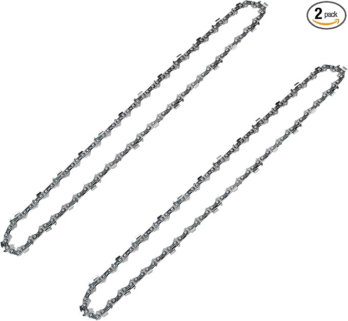 14 Inch Chainsaw Chain for SKIL CS4555-10, 14" Chain Saw Chain for Kobalt KCS 4040-06 40v 1040A-03 1040B-03 Greenworks Ryobi and More (2 Pcs)