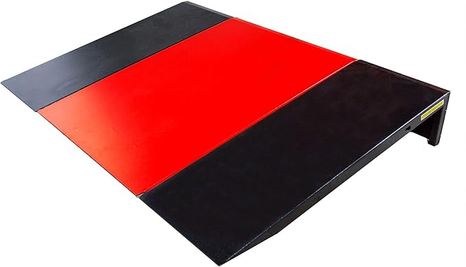 Black Widow Air Over Hydraulic UTV ATV Lift Table 2,500 lb. Maximum Capacity 64" Wide with Side Extensions
