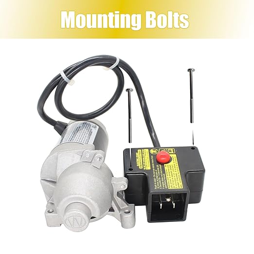 fullas JQ170 Electric Starter Motor Fit for Troy-Bilt MTD Cub-Cadet Craftsman 951-10645A, 751-10645A, LCT Ariens 208cc 254cc Engine for Husqvarna Ariens Snowblower Starter