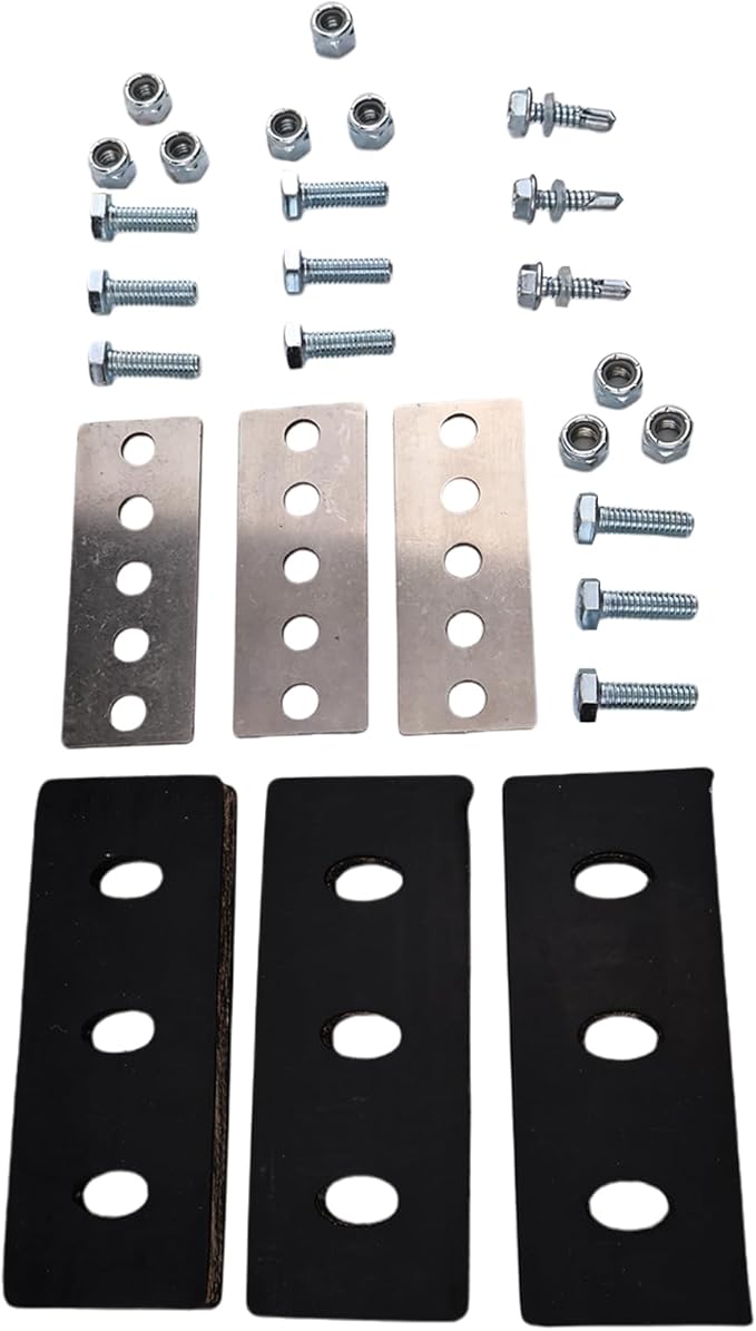 JZGRDN 3/8" 3-Blade Snow Blower Impeller Modification Kit Compatible with Modifies 2-Stage Machine