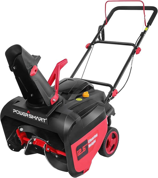 PowerSmart 21-Inch Single-Stage Gas Snow Blower with 212cc 4-Cycle Engine Recoil Start