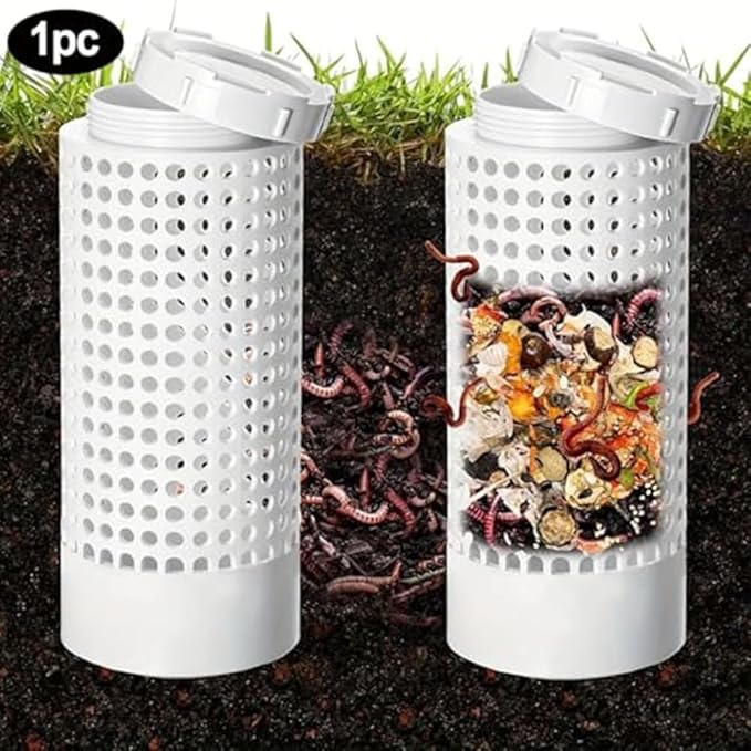 Underground Compost Bin for Sustainable Gardening and Efficient Waste Disposal (75mm)