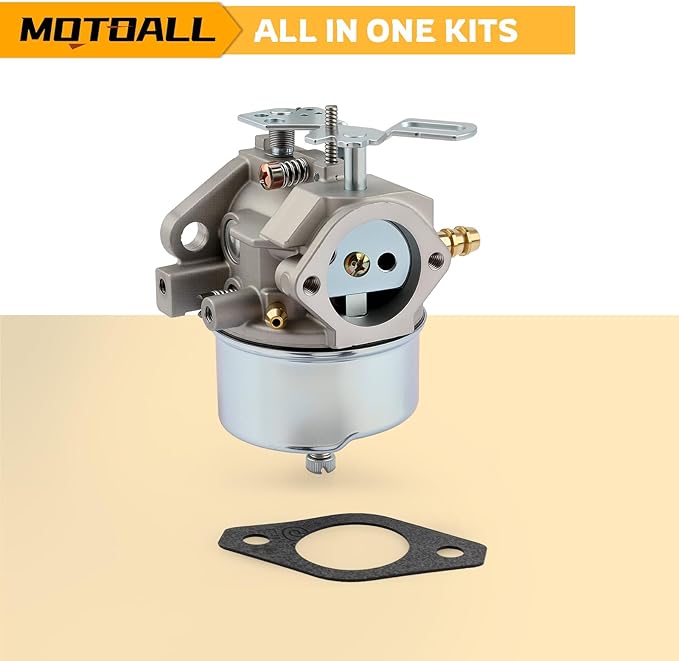 MOTOALL Snow blowers Carburetor 640349 640052 640054 632334A 632334 for John Deere 526 726 732 826 1032 Adjustable Carb HM80-155392P 640058 640058A Carb for Tecumseh 8HP 9HP 10HP Snowblower