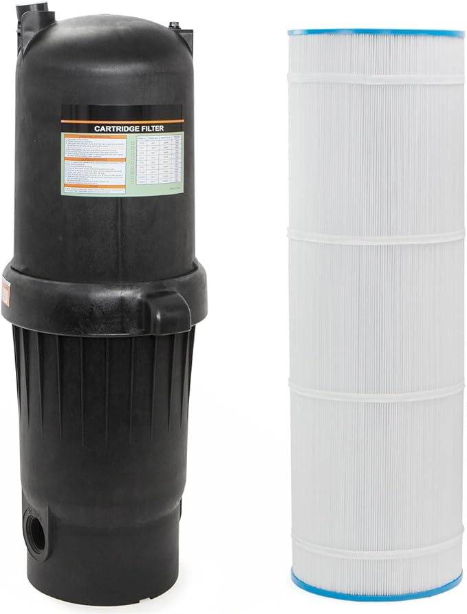 XtremepowerUS 175 sq/ft Swimming Pool Cartridge Filter In-Ground Pool/Spa Pool Filter for Pool Up to 35,000 Gallons