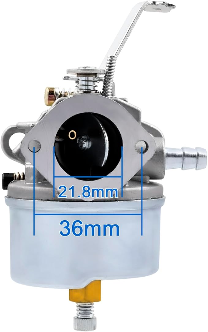 FitBest 632230 632272 520922 Carburetor Suitable for Troy Bilt Chipper Vac 47279 47261 65582V Deere 624D Tiller Tecumseh H30 H50 H60 HH60 HH70 Snowblower Engine