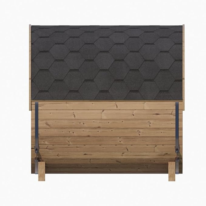 Sauna Barrel, Ergo-Series Backyard Sauna Barrel (Sauna Heater & Sauna Stones Included) (Model E8G)