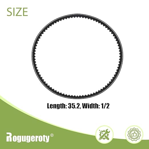 754-04050 954-04050 Snowblower Auger Drive V-Belt Compatible with MTD Craftsman (1/2 '' X 35 ")