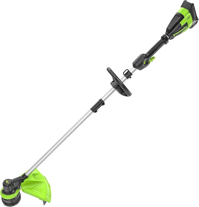 Greenworks 40V 17-Inch Brushless String Trimmer, Battery and Charger Not Included