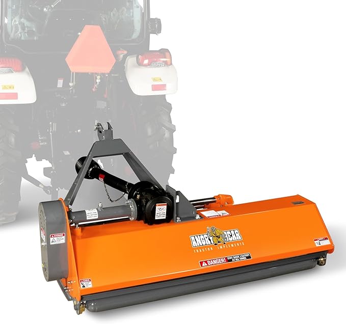 68'' PTO Flail Mower with Hydraulic Side Shift 3 Point 30-60hp, NAM68H