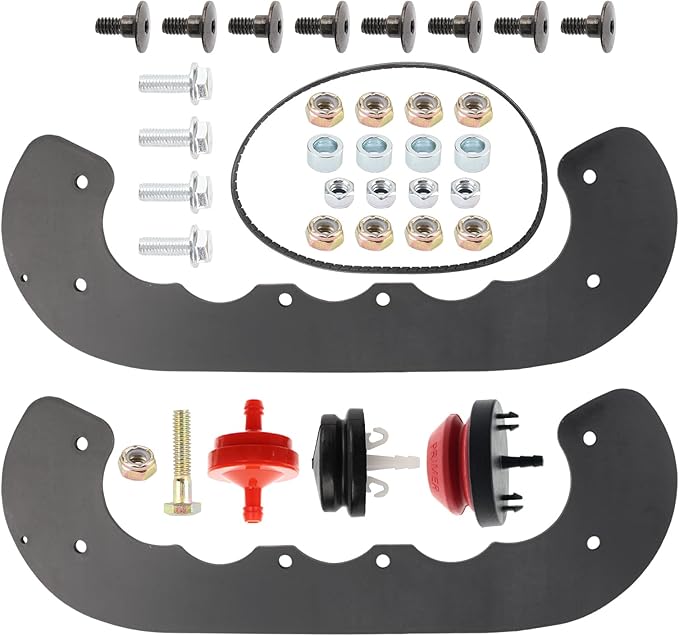 Carbhub 99-9313 Snowblower Paddles Fit for CCR 6053, CCR 6053 ES, CCR 6053R, Toro Power Clear 621 210R 221QR Replace 99-9313, 125-1128, 55-9250, 55-9251, 88-0771 with 108-4921 Belt and Hardware Kit