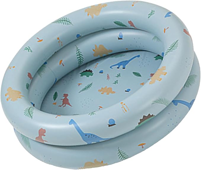 Keenso Inflatable Pool Thickened Blow Up Pool for Kids with Cute Style, Harmless Material, Wide Uses, Suitable for Indoor or Outdoor Play