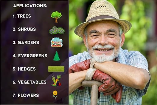 6-6-6 All Purpose Professional Garden Fertilizer - Optimize Nutrition for Thriving Plants in Every Corner of Your Garden - 5 QUARTS