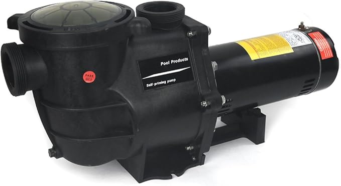 XtremepowerUS 2HP In-Ground Swimming Pool Pump Variable Speed 2" Inlet 230V High Flo w/ Slip-On Fitting