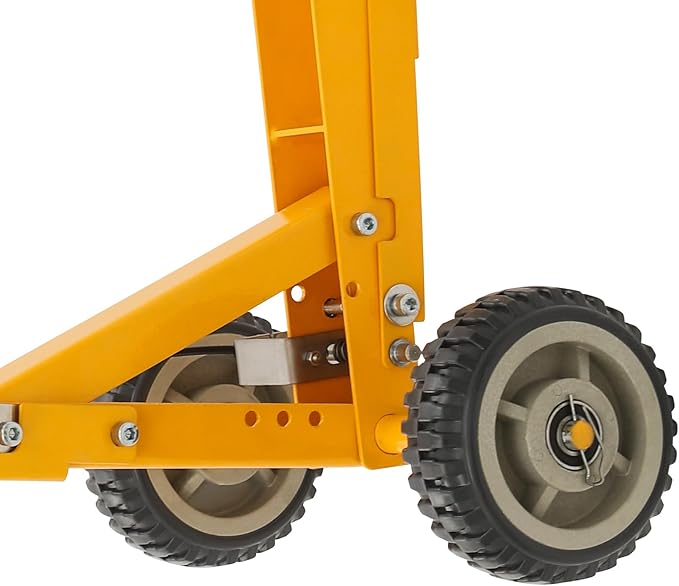 800LBS Zero Turn Mower Lift, Heavy Duty Q235 Steel Lawn Mower Jack, Foot Pedal Operated Lawn Mower Lift Jack for Lawn Mowers/Tractor Repair