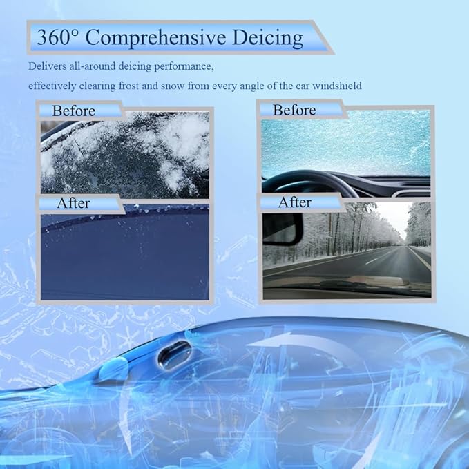 Riloer Electromagnetic Wave Anti Freezing And Snow Removal Device 1pc, Anti Freeze Electromagnetic Car Defroster For Snow Removal, Electromagnetic Car Snow Removal Device
