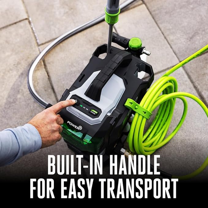 EGO POWER+ Electric Pressure Washer, 2100 PSI Power Washer, Battery and Charger Not Included - HPW2100
