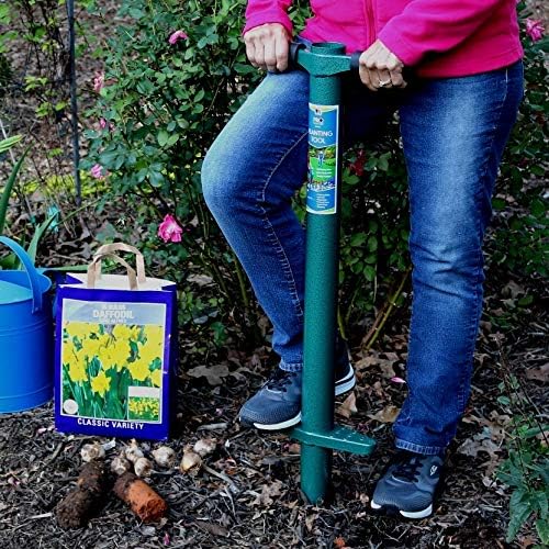 5-in-1 Lawn and Garden Tool, Bulb Planter, Weeder or Weeding Tool, Sod Plugger, Annual Planter, Soil Test Probe