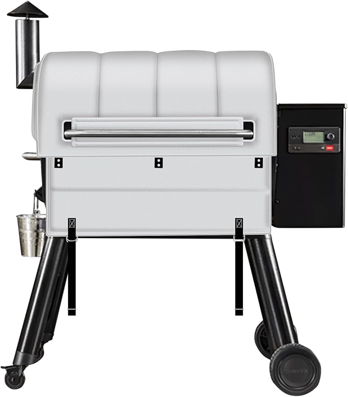 Grill Thermal Insulated Blanket for Traeger Pro 780 Series TFB78GZEC TFB78GLEC and Ironwood 885 Series TFB89BLFC Wood Pellet Smoker Grill, BAC627 Pro 780 Insulation Blanket, Ideal for Outdoor Grilling
