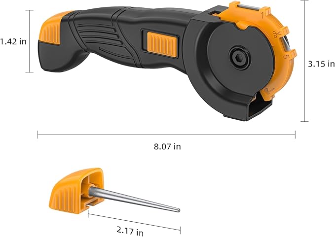 Garden Tools Knife Sharpener, All in 1 Sharpens Lawn Mower Blades, Axes, Pruner, Hedge Shears, Hunting Gear, Machete, Repairs & Hones Edges, Durable & Easy to Use