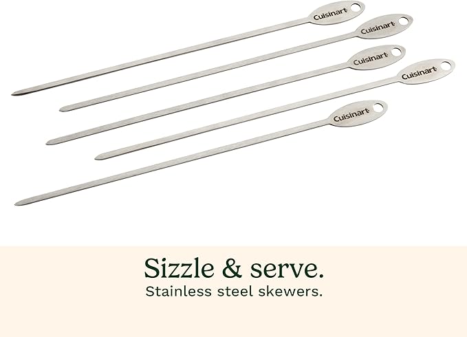 Cuisinart Deluxe Grill Tool Set, 20-Piece BBQ Kit with Aluminum Case and Digital Temperature Fork, Spatula, Tongs, Grill Accessories and Utensils, Grilling Set for Cookout (Pack of 4)
