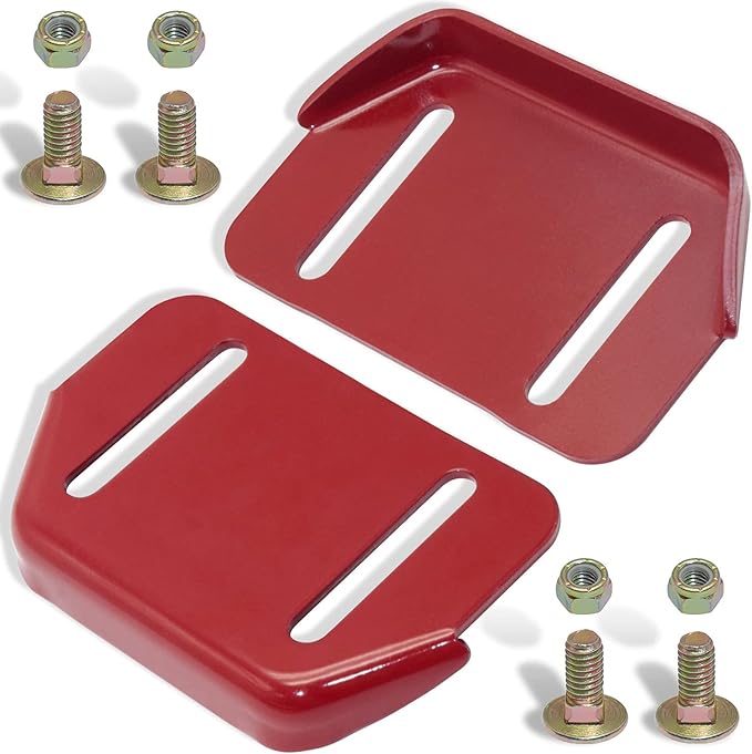 for 784-5580 784-5580-0637 MTD Parts Snow Thrower Slide Shoes Set with Bolt and Nut Pack of 2