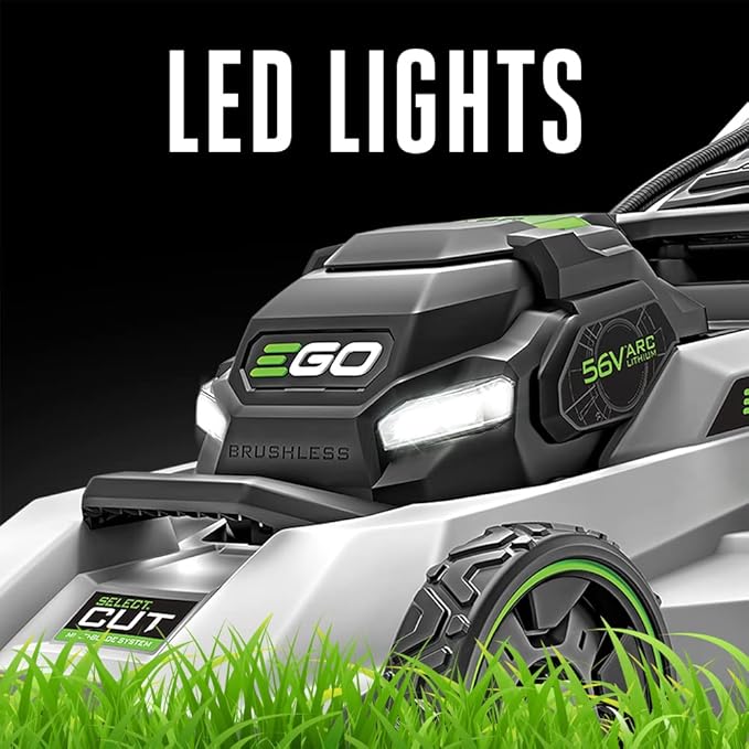 EGO POWER+ Electric Lawn Mower, Self-Propelled Cordless with Select Cut and Touch Drive, Battery and Charger Not Included – LM2130SP