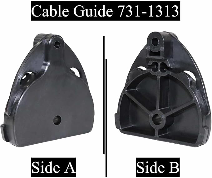 Hedie Cable Guide 731-1313 Compatible with Ryobi Yard Machines MTD Snowblowers Snowthrowers Parts Replaces 731-1313A 731-1313B