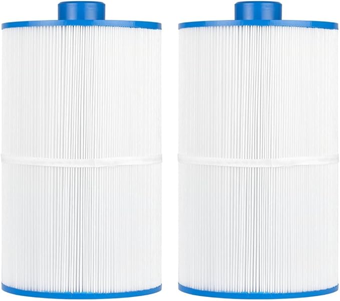 Clear Choice Pool Spa Filter 8.00 Dia x 13.00 in Cartridge Replacement for Coleman Spa 75 Baleen AK-7008, [2-Pack]