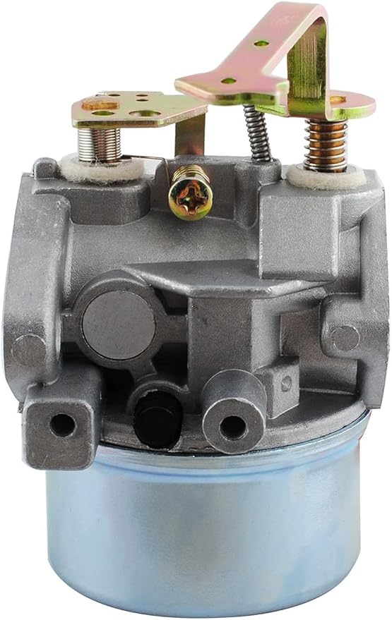 Compatible with New 640152 Carburetor + 33268 Air Filter+ Spark Plug for Tecumseh 640152A 640023 640051 640140 640152 HM80 HM90 HM100 8-10 HP Engine Snow Blower Mower 5000w Generator