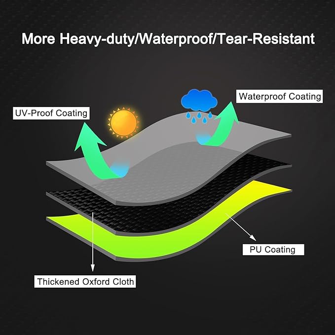 Pizza Oven Cover for Blackstone 2238 Leggero Tabletop Outdoor Pizza Oven, Outdoor Heavy Duty Portable Carry Waterproof Gas Grill Cover and Weather Resistant Accessories