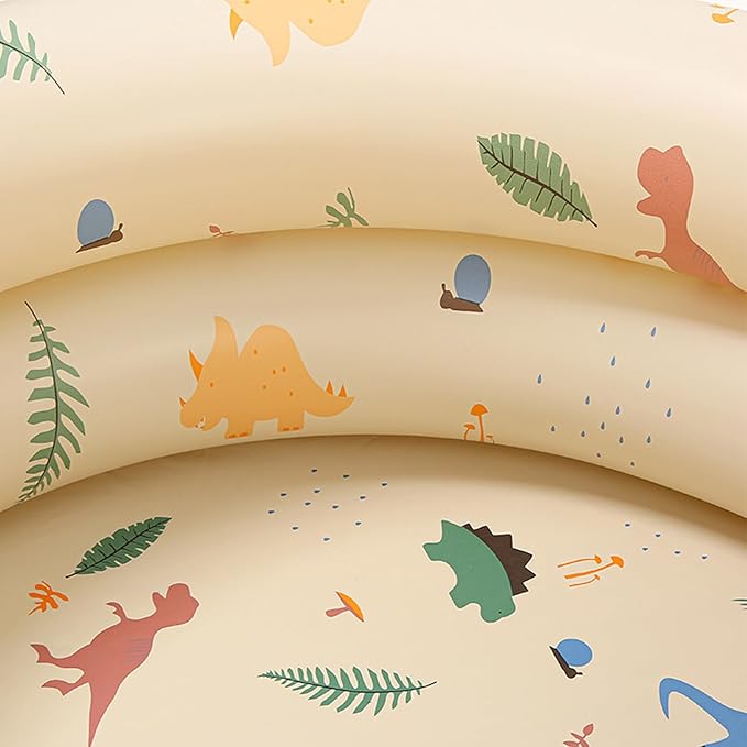 Keenso Inflatable Pool Thickened Blow Up Pool for Kids with Cute Style, Harmless Material, Wide Uses, Suitable for Indoor or Outdoor Play