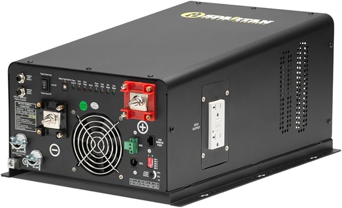 Spartan Power Inverter Charger 3300 Watt 48 Volt Pure Sine Wave SP-IC3348