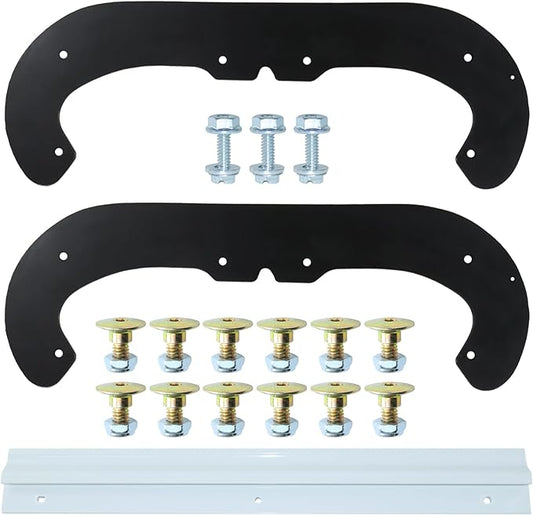 117-7700 Snow Blower Paddles with 117-7717 Scraper Blade Replaces Toro 117-7700 for Toro Power Clear 180 418ZE 418ZR 518ZE 518ZR 38282 38472 38473 38273 38283, 18" Power Clear Snowthrower